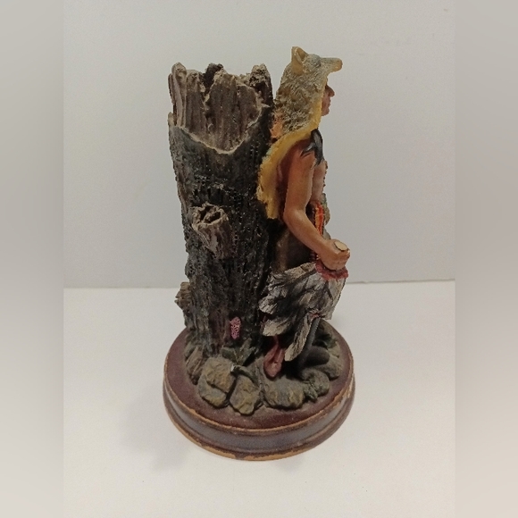 Ashley Belle Native American Warrior Statue - Picture 2 of 10